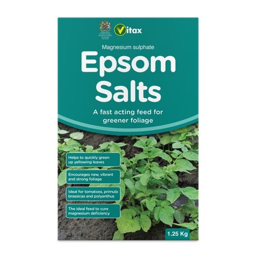 Vitax Epsom Salts for Magnesium Deficiency in Plants