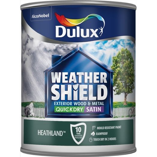 Dulux Weathershield Quick Dry Satin 750ml