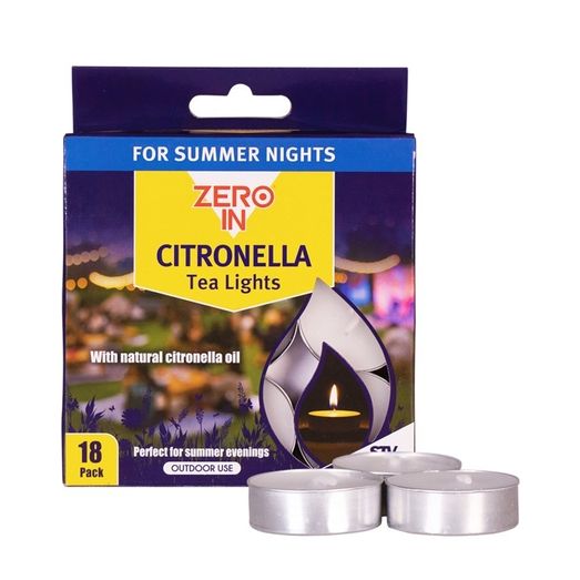 Zero In Citronella Tea Lights