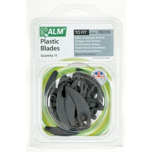 ALM Plastic Blades Pack of 15