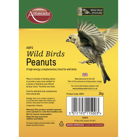 Ambassador Peanuts For Wild Birds