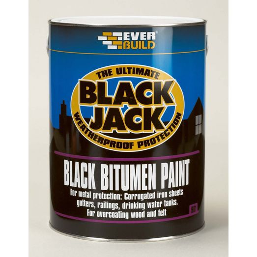 Everbuild Black Bitumen Paint