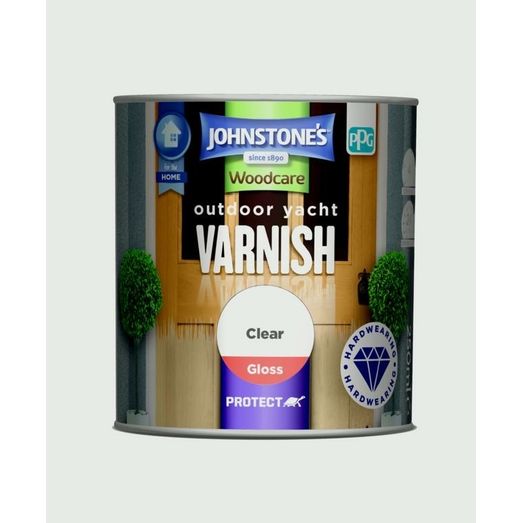 Johnstone's Outdoor Yacht Varnish Gloss 250ml