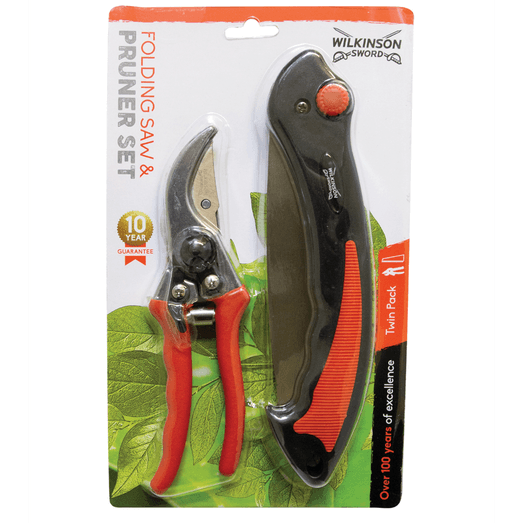 Wilkinson Sword Folding Saw &amp; Pruner Set