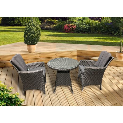 Pagoda Sicily Rattan 2 Seat Set