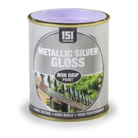 151 Coatings Metallic Silver Paint
