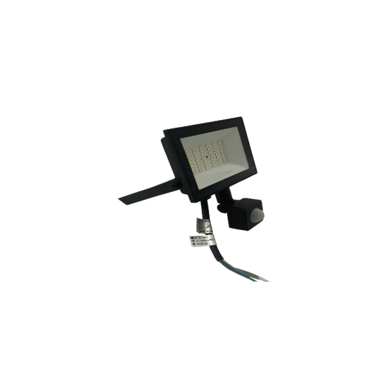 Securlec LED Floodlight Low 4000k &amp; PIR IP65