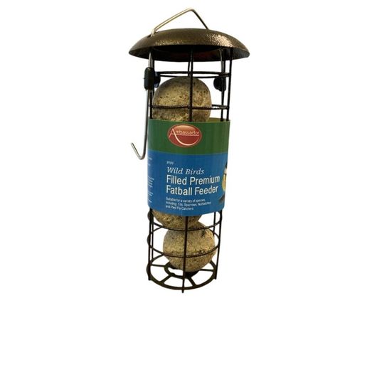 Ambassador Pre Filled Premium Metal Fat Ball Feeder
