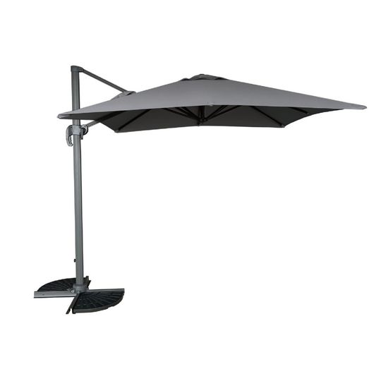 Pagoda 2.5 x 2.5m Deluxe Overhanging Square Parasol