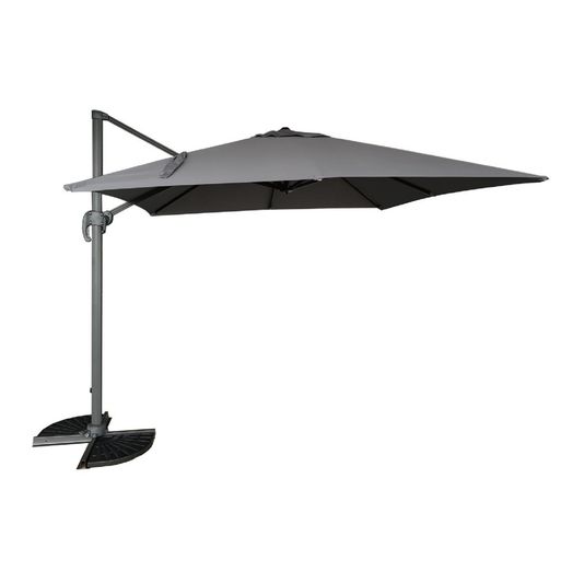 Pagoda 3 x 3m Deluxe Overhang Square Parasol