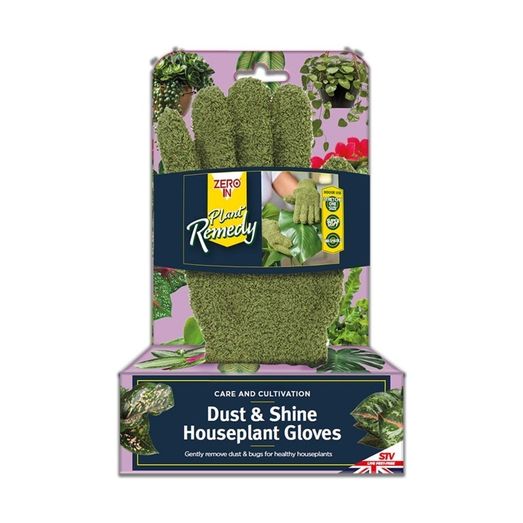 Zero In Dust &amp; Shine Houseplant Gloves