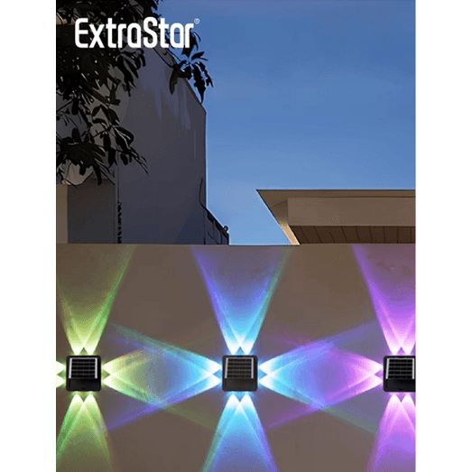 Extrastar LED Solar Up &amp; Down Wall Lamp