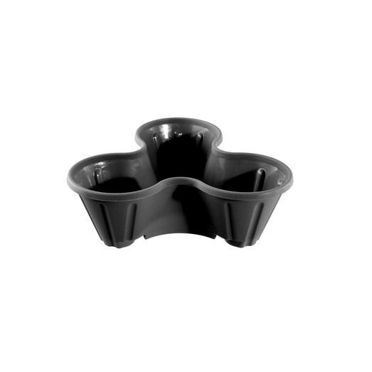 Thumbs Up Strawberry Planter Black