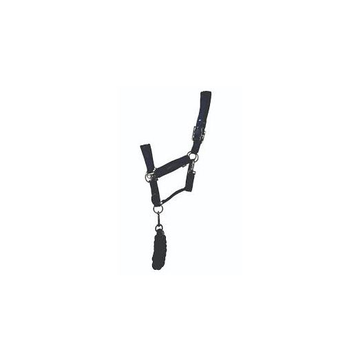 Coldstream Paxton Padded Head Collar &amp; Lead Rope - Navy