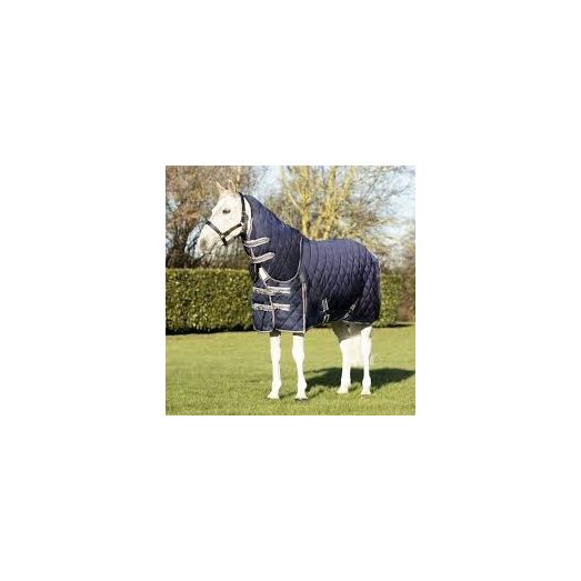 DefenceX Shield 200g Liner Rug with Detachable Neck - Navy