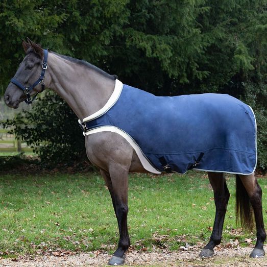 DefenceX Shield Luxury Softshell Walker Rug with Faux Fur - Navy