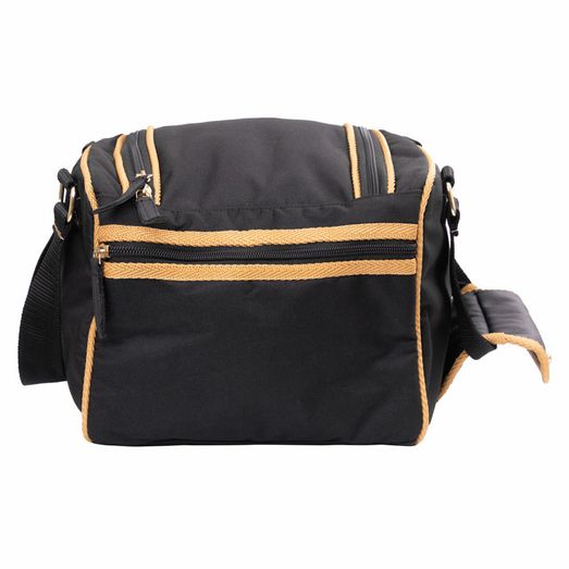 Supreme Products Pro Groom Riding Hat Bag - Black/Gold