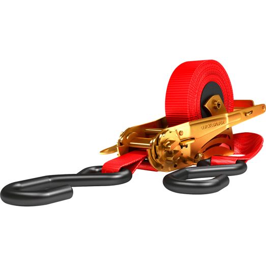 Quickloader Automatic Lashing Straps, S-hook, 3,6 m/400 kg