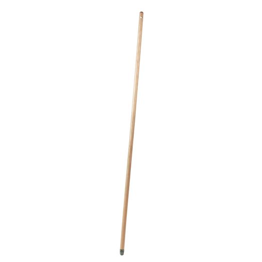 Broom Handle with hole &amp; thread 130 cm