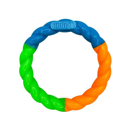 Kong Twistz High-Viz Ring Dog Toy