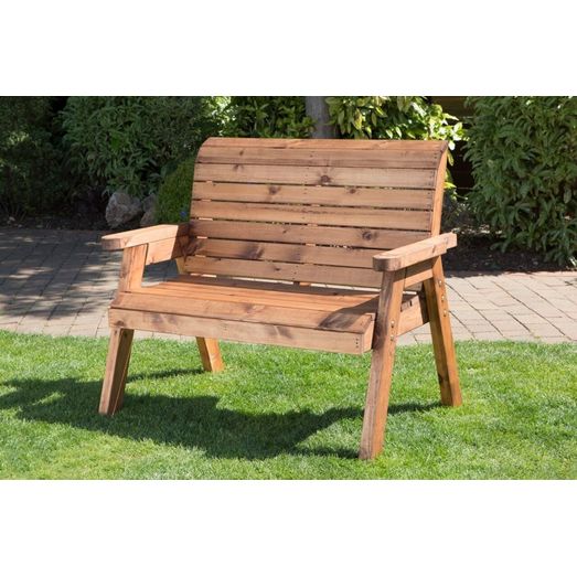 Charles Taylor Wooden Two Seater Bench