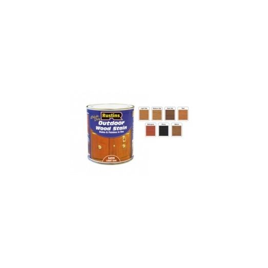 Rustins Quick Dry Outdoor Woodstain 250ml