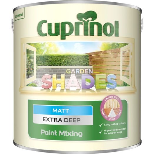 Cuprinol Garden Shades Extra Deep Matt Paint Mixing