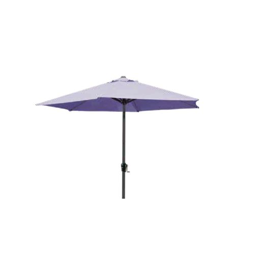 Pagoda Aluminium Crank &amp; Tilt Parasol 2.5m
