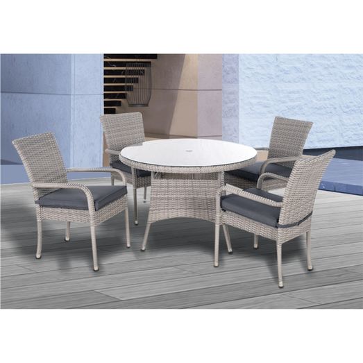 Pagoda Milano Dining Set