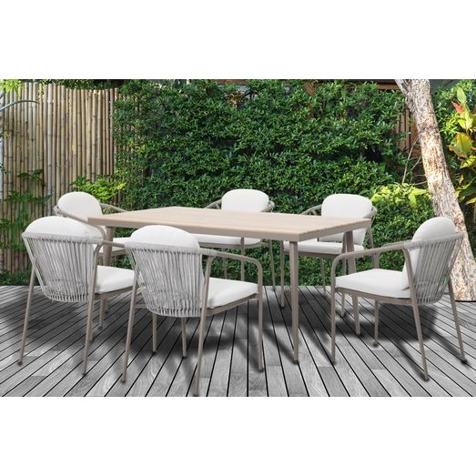 Pagoda Porto 6 Seat Dining Set