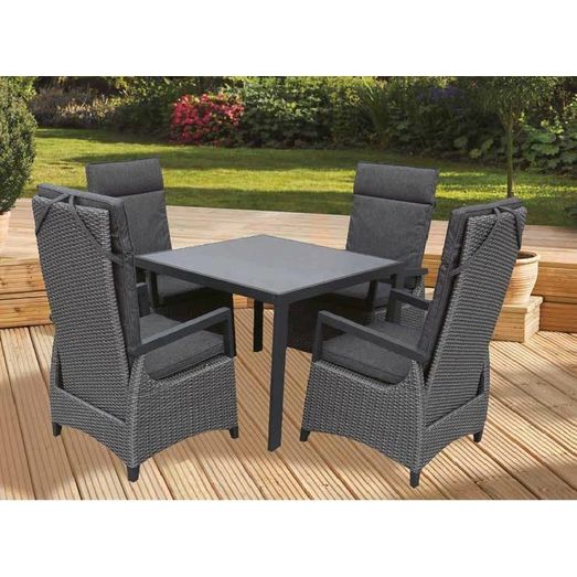 Pagoda St Tropez Reclining Dining Set