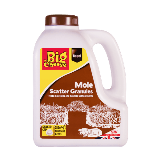 The Big Cheese Mole Repellent Scatter Granules