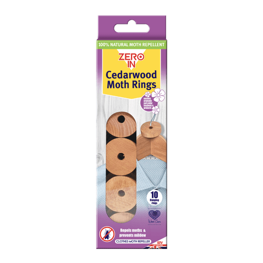 Zero In Cedarwood Moth Rings