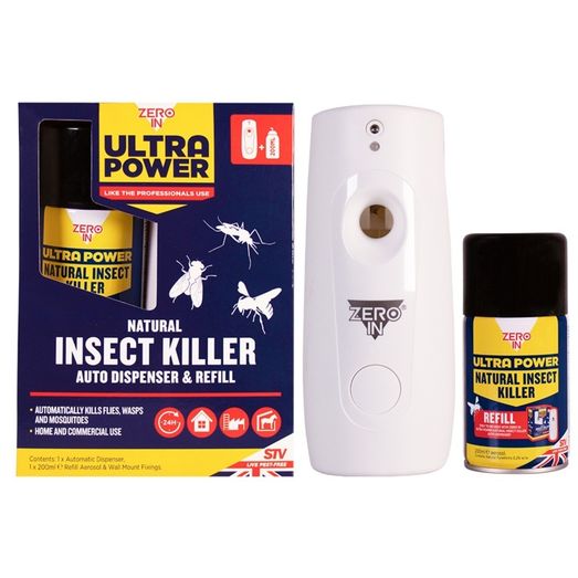 Zero In Natural Insect Killer Auto Dispenser &amp; Refill