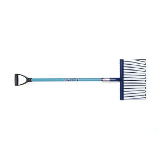 Fyna-Lite Pellet Master Stable Fork - D Grip Wooden Handle (WPD)