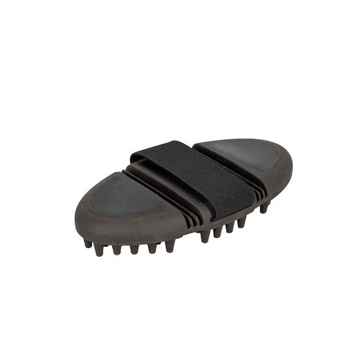 ProGroom FlexiForm Massage Brush by Hy Equestrian - Chocolate Brown