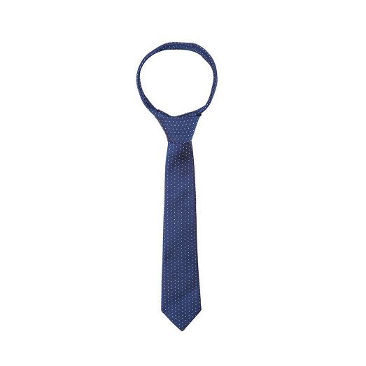 Supreme Products Show Tie - Navy/Gold Spot