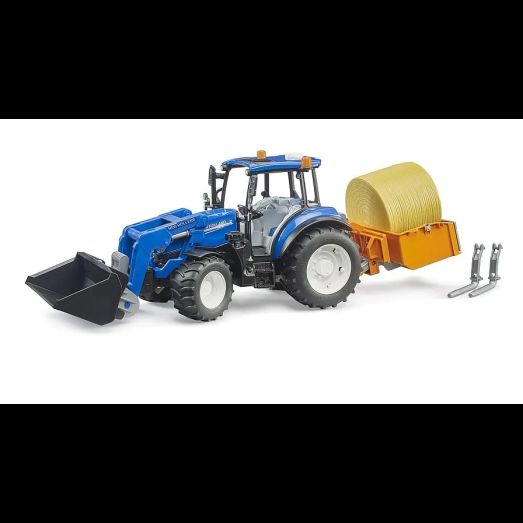 Bruder New Holland T5.120 with Frontloader 1:16 - DAMAGED BOX SPECIAL!