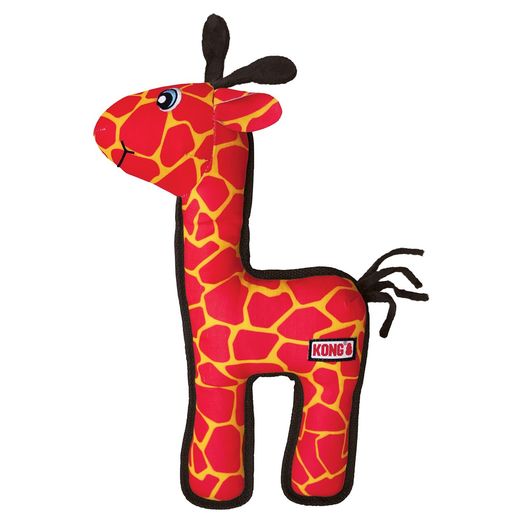Kong Ballistic Giraffe Dog Toy Pink
