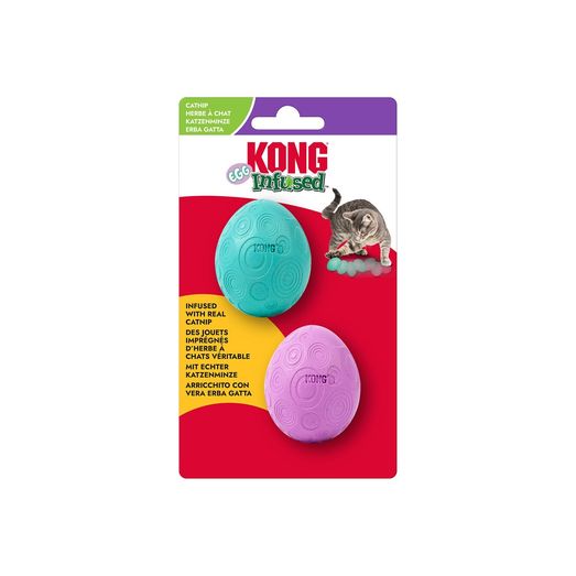 Kont Cat Infused Catnip Egg Cat Toy