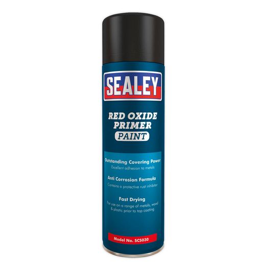 Sealey SCS030S Red Oxide Primer Paint 500ml