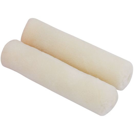 Draper 82551 100mm Simulated Mohair Paint Roller Sleeves (Pack of Two)