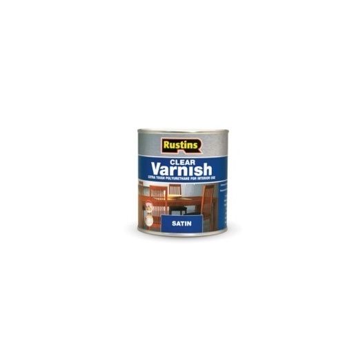 Rustins Polyurethane Satin Varnish 250ml