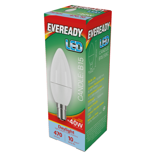 Eveready LED Candle 6W
