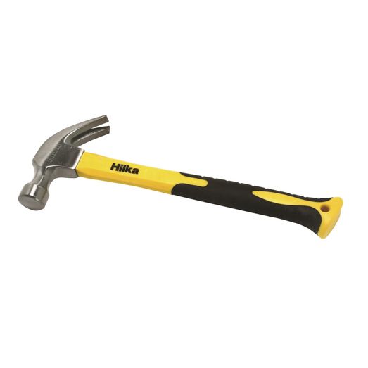 Hilka 16oz Claw Hammers Fibre Glass Shaft