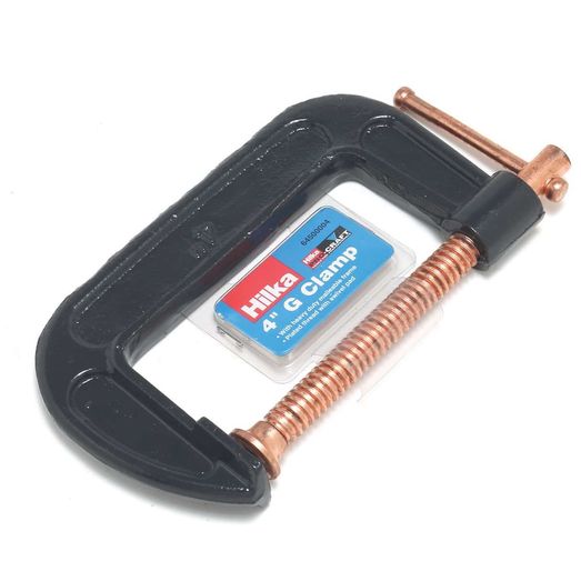 Hilka 4" (100mm) Heavy Duty G Clamp