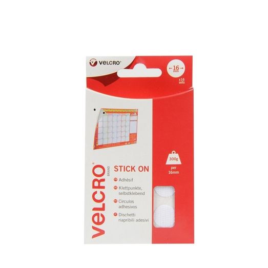 VELCRO® Brand Stick On Coins