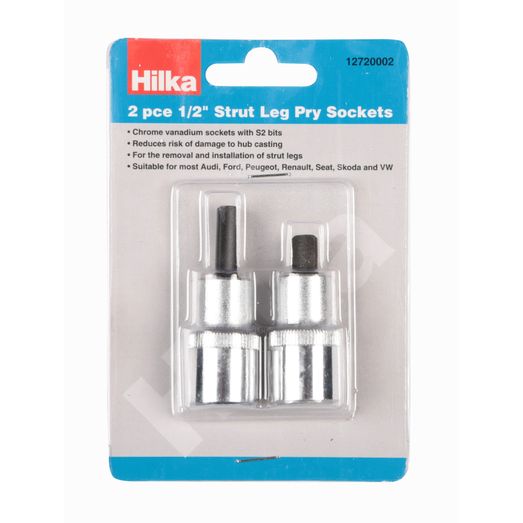 Hilka 2 pce 1/2" Strut Leg Pry Sockets