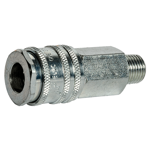 JAMEC PEM Euro Style High Flow Male Coupling