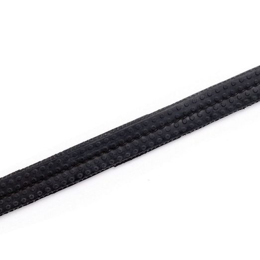 Hy Equestrian Rubber Grip Reins Black